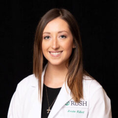 Elmhurst University student Kristen Hulbert. Kr